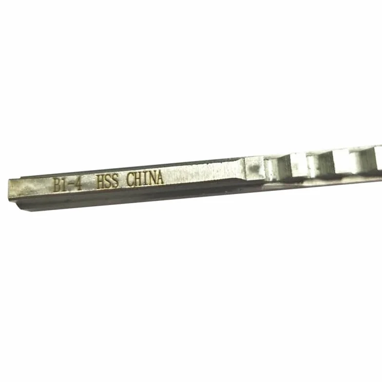 Brocha HSS Keyway 4mm B1, Herramienta de Corte de Acero de Alta Velocidad para Máquina CNC