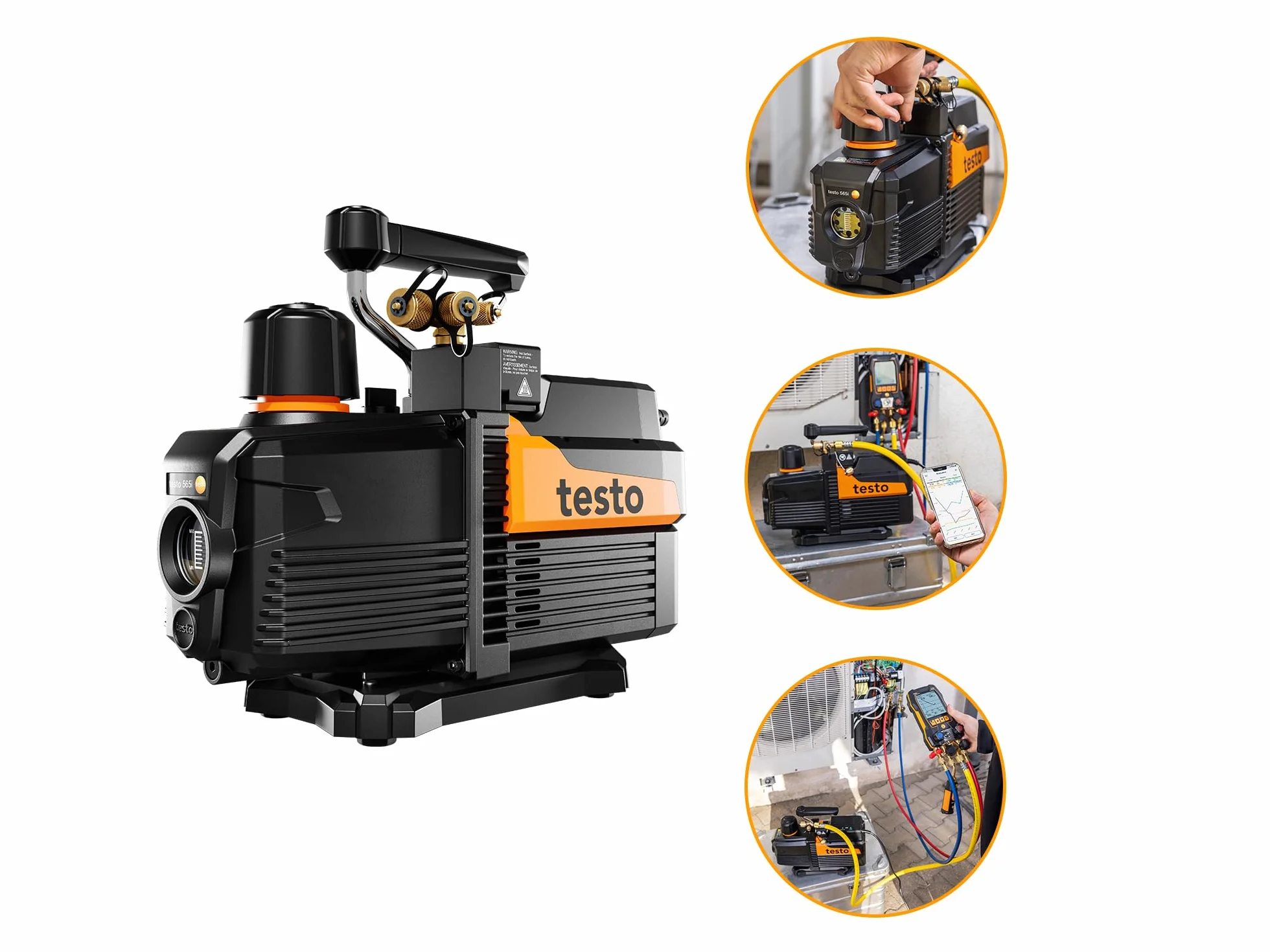 testo 565i Bomba de vacío 198 l/min