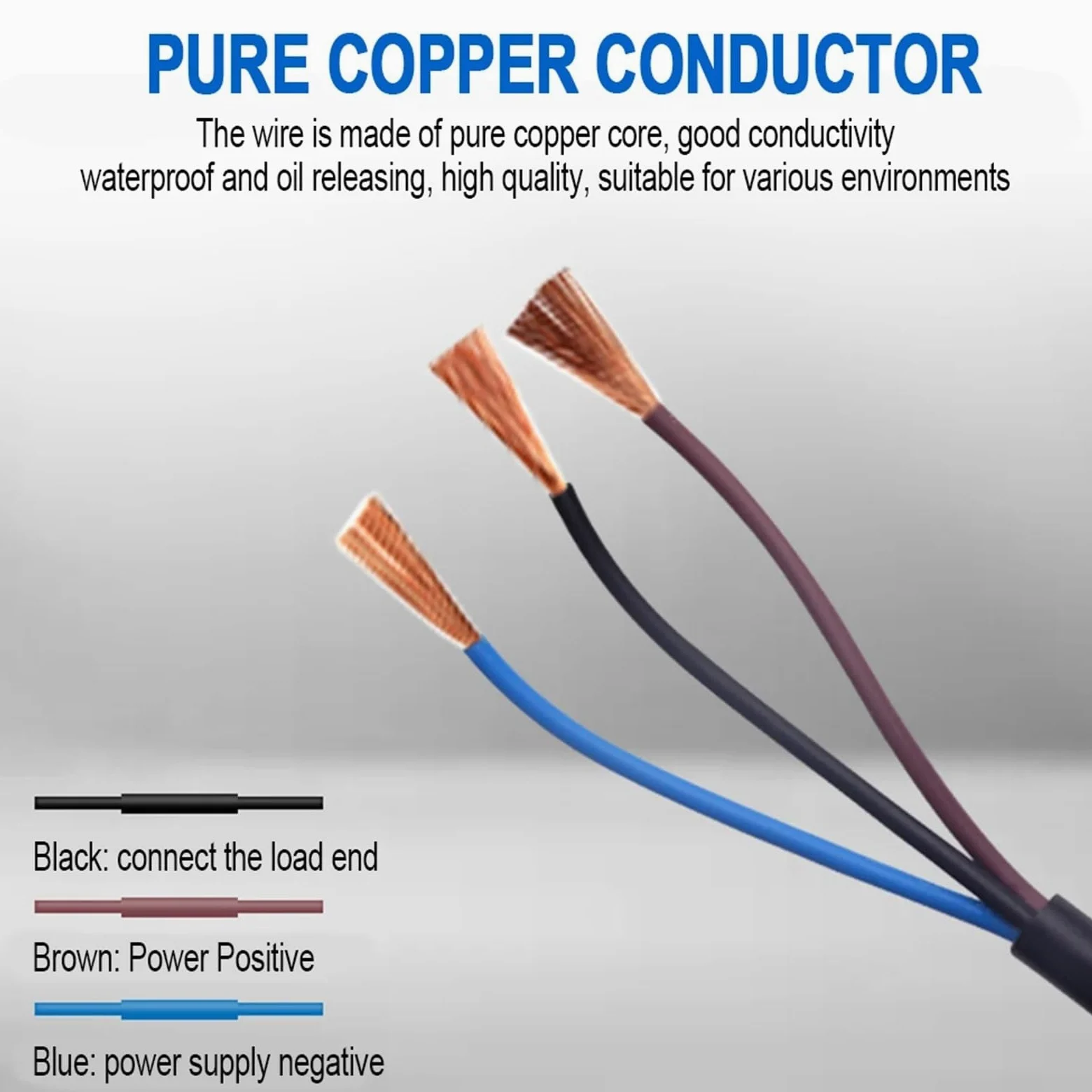 Sensor de nivel de líquido de capacitancia Rectangular, E2K-F10MC1, interruptores de proximidad capacitivos de 3 cables CC, Detector de cría de plástico(E2K-F10MB1-PNP-NO)