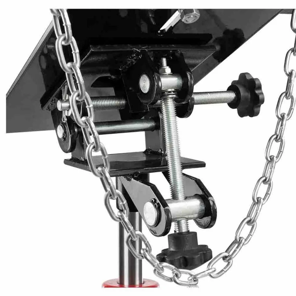 SIO Adaptador Ajustable para Caja de Cambios – Soporte para Gato Hidráulico de Foso – Plataforma Regulable Universal para Transmisiones y Motores – Herramienta Profesional Taller Automoción