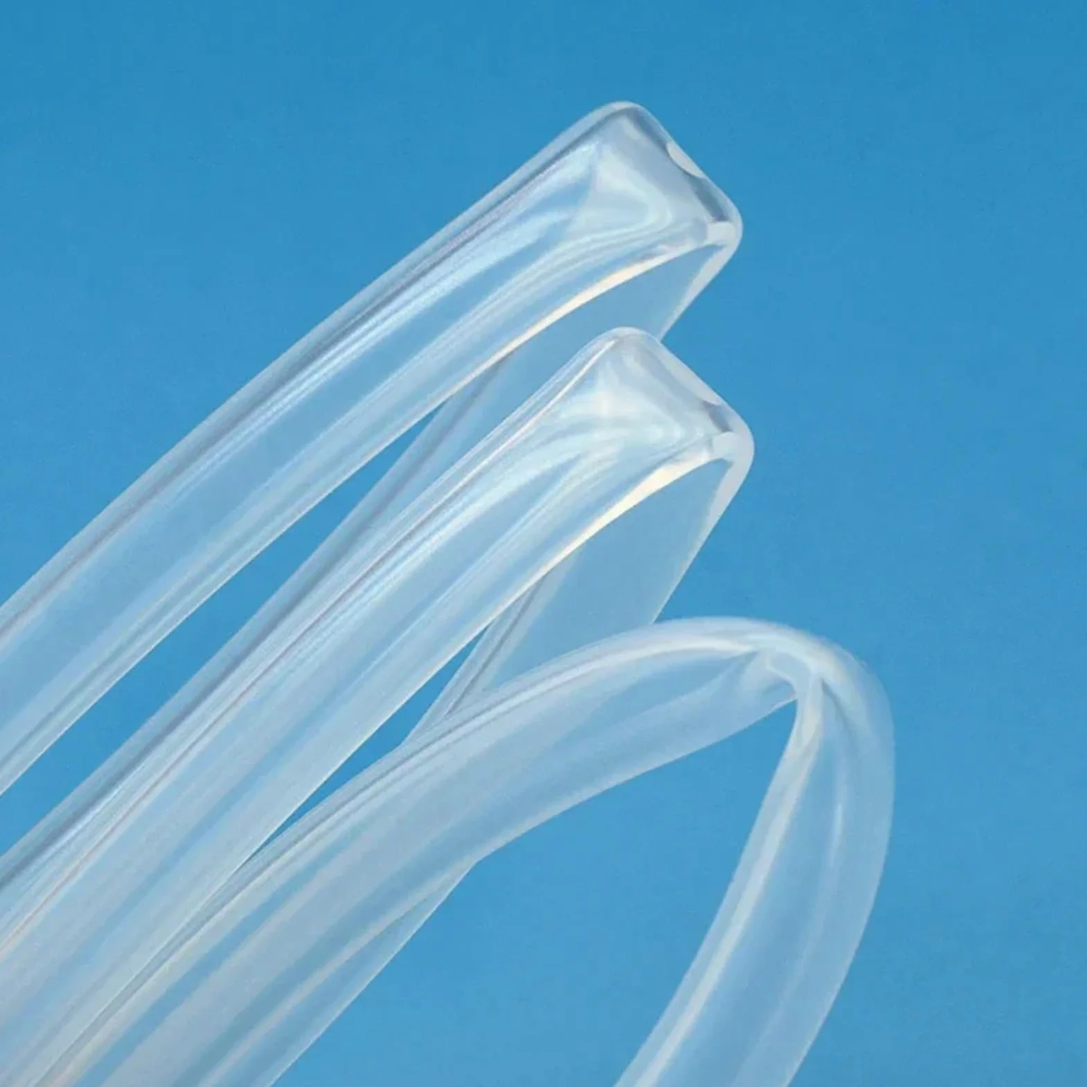 Manguera de silicona Manguera de goma silicona Flexible transparente 1/5/10M ID 0,5 1 2 3 4 6 7 8 9 10 12 13 14mm(5 Meters,ID 9mm x 14mm OD)