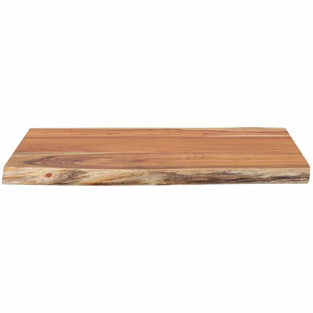 Tablero de Madera Maciza, Tablero de Madera Maciza Multiusos para Mesa de Bricolaje, Encimera de Cocina y Barra (70x60cm)