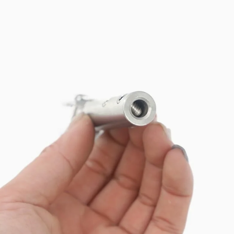 Presillas Cable Acero For kit de barandilla de cable de 8 mm, terminal de tensión de mordaza de horquilla de cable de acero, anclaje de palanca con pernos prisioneros de tornillo hexagonal Abrazaderas