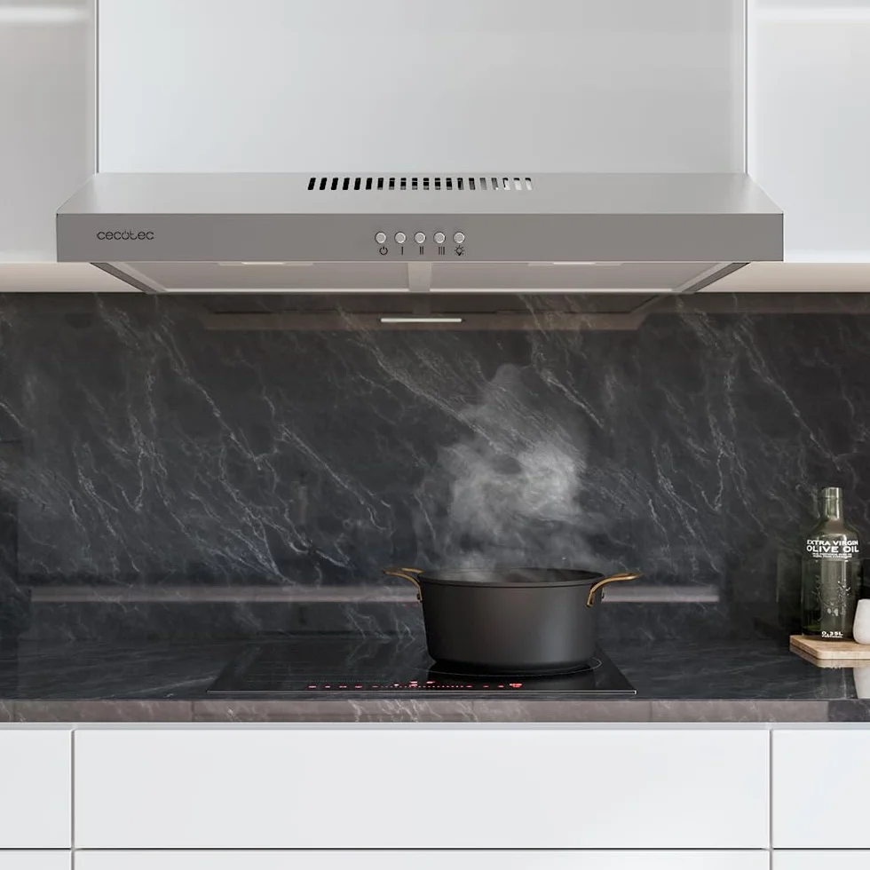 Cecotec Campana Extractora 60cm Bolero Flux CM 602200 Inox 220m3/h 70W