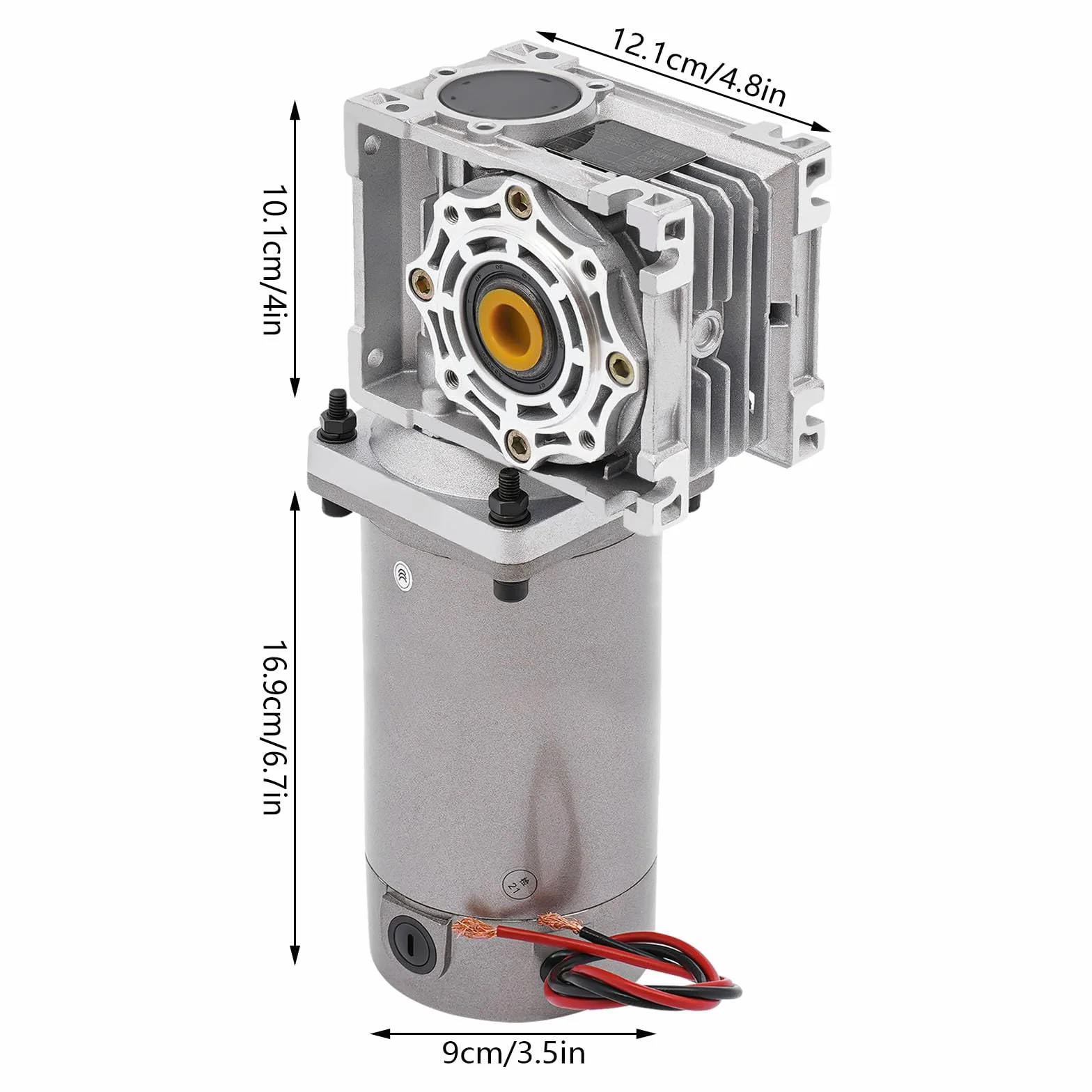 Motor de engranaje helicoidal de 24 V, 1800 rpm, alta velocidad de torsión, reductor eléctrico, 300 W, 9,15 kg/cm, 7,5 K, IP65, para embalaje de impresión, tinte, etc