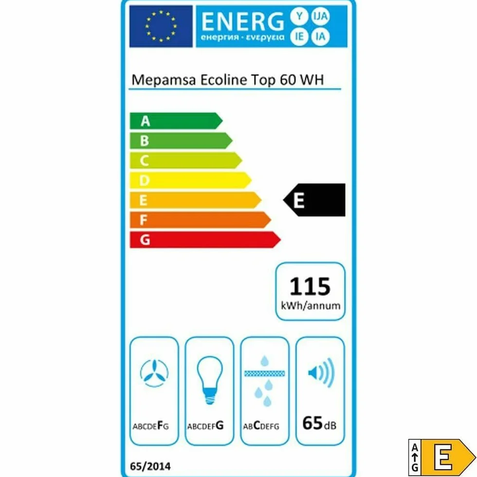 Campana ECOLINE 60 BLANCA V3