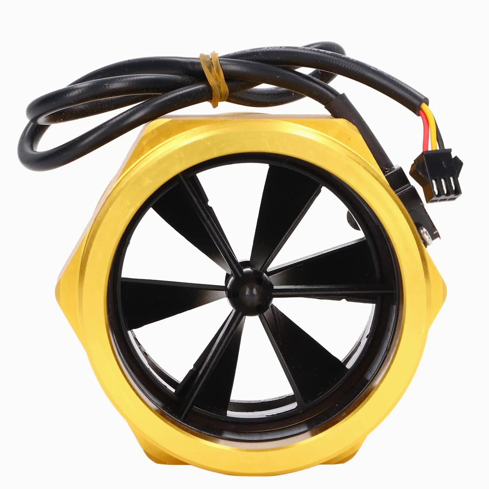 Sensor de flujo de agua, sensor de flujo de agua de turbina de 3 pulgadas, interruptor de flujo de agua, interruptor de inducción, medidor de flujo de líquido de salida NPN para máquinas expendedoras