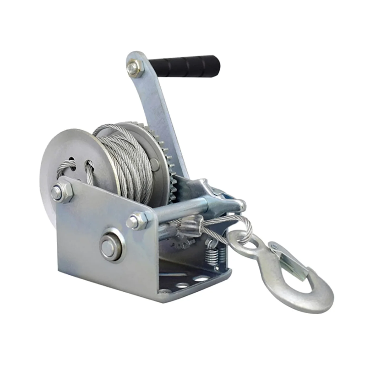 Cabrestante manual 600-3000 libras Cabrestante manual Cable de tracción Cabrestante de elevación Especificaciones completas,Durabilidad Duradera(2000lb)