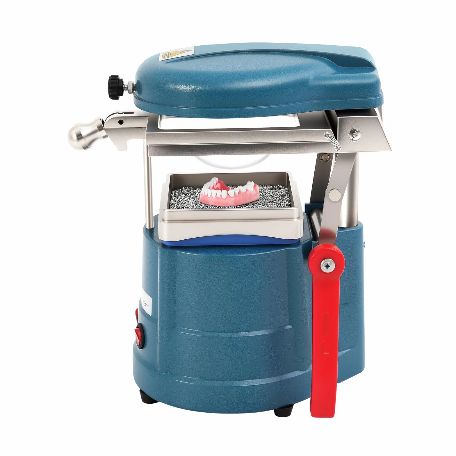 Máquina de moldeo dental 1000W Laboratorio Vacuum Forming Molding Máquina Dental Termoformado De Vacío Dental