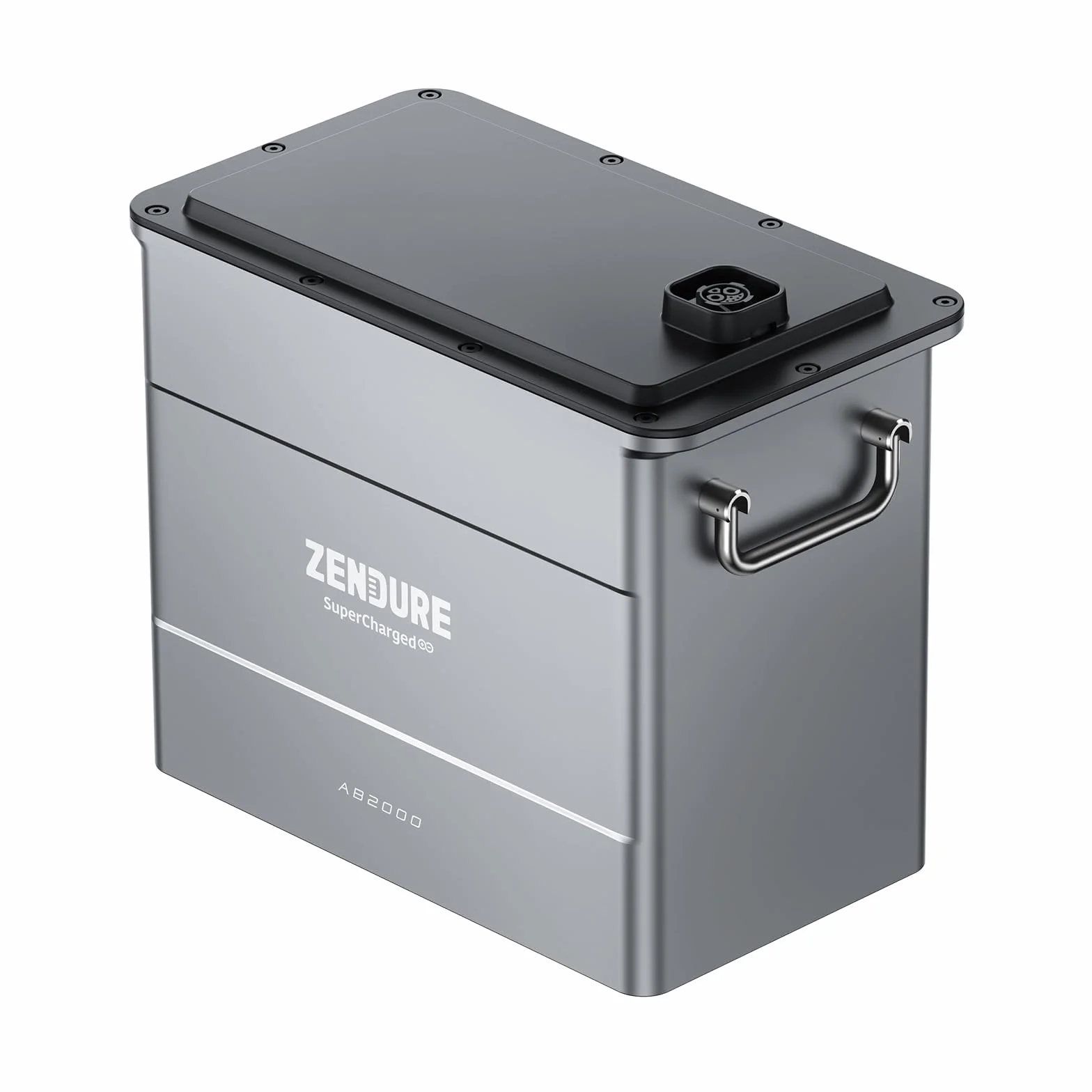 Zendure AB2000, Central eléctrica para balcón con Almacenamiento, batería LiFePO4 de 1920Wh, Capacidad Ampliable de 7680Wh, Resistente al Agua IP65, función de autocalentamiento