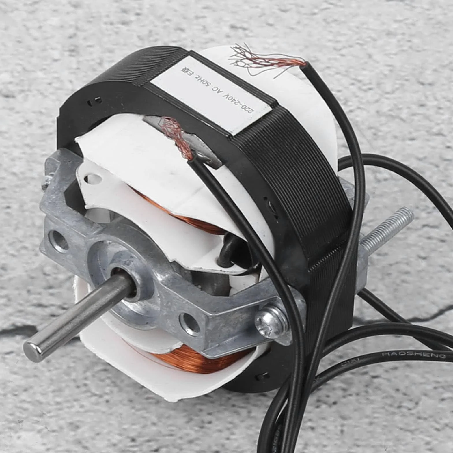Motor De CA De Eje Largo, YJ5812 2400 Rpm 220 V Motor Síncrono Pequeño, Motor eléctrico de velocidad lenta Motor Giratorio Motor Eléctrico Para Calentadores Accesorios Para Filtros De Aire