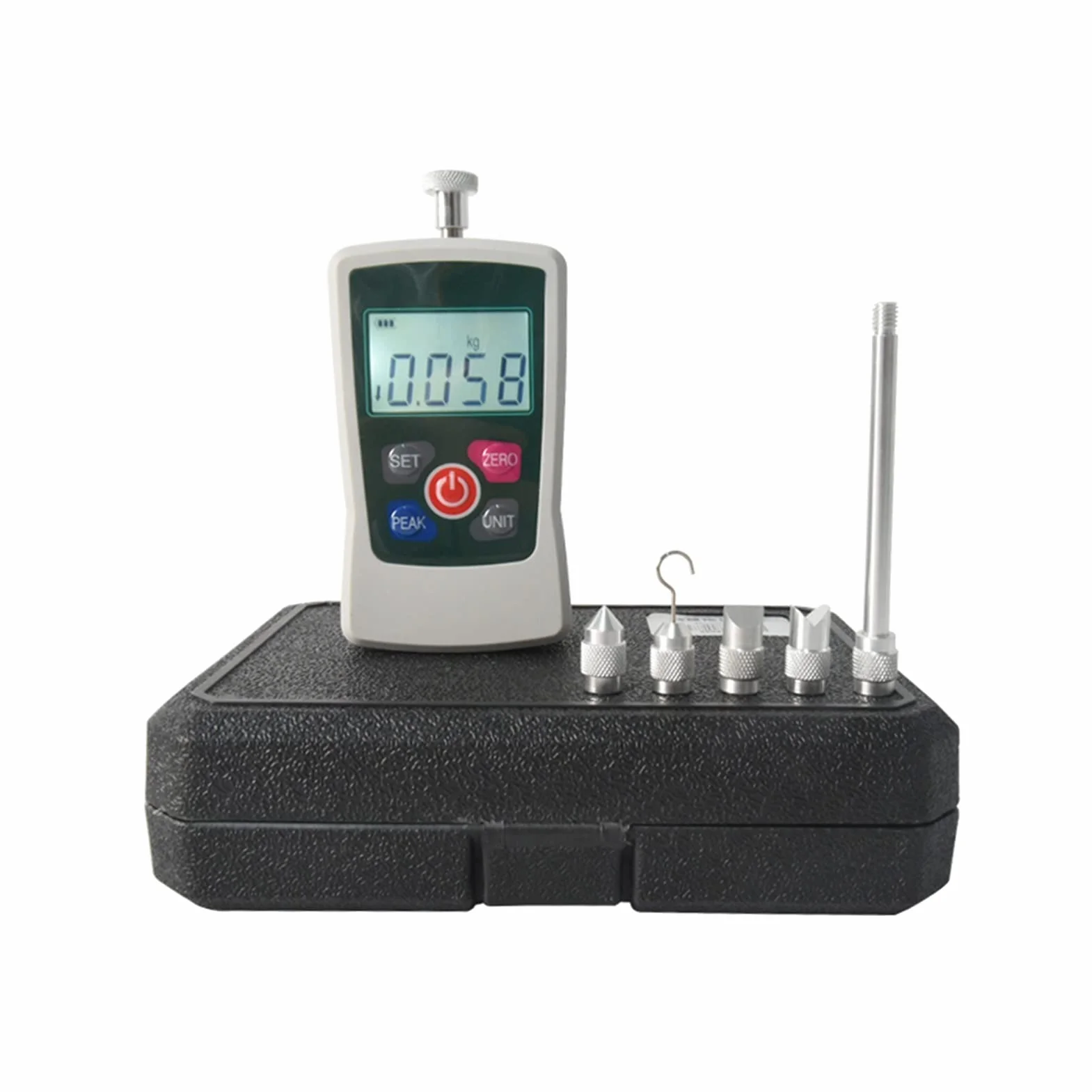 Medidor de fuerza digital, AMF-500N DIGITAL FORCE GAUGE PUSH PUSH PUTE FORTE FORTE GAUGE DINAMETRER POR FORTE FORTE FORTE METER