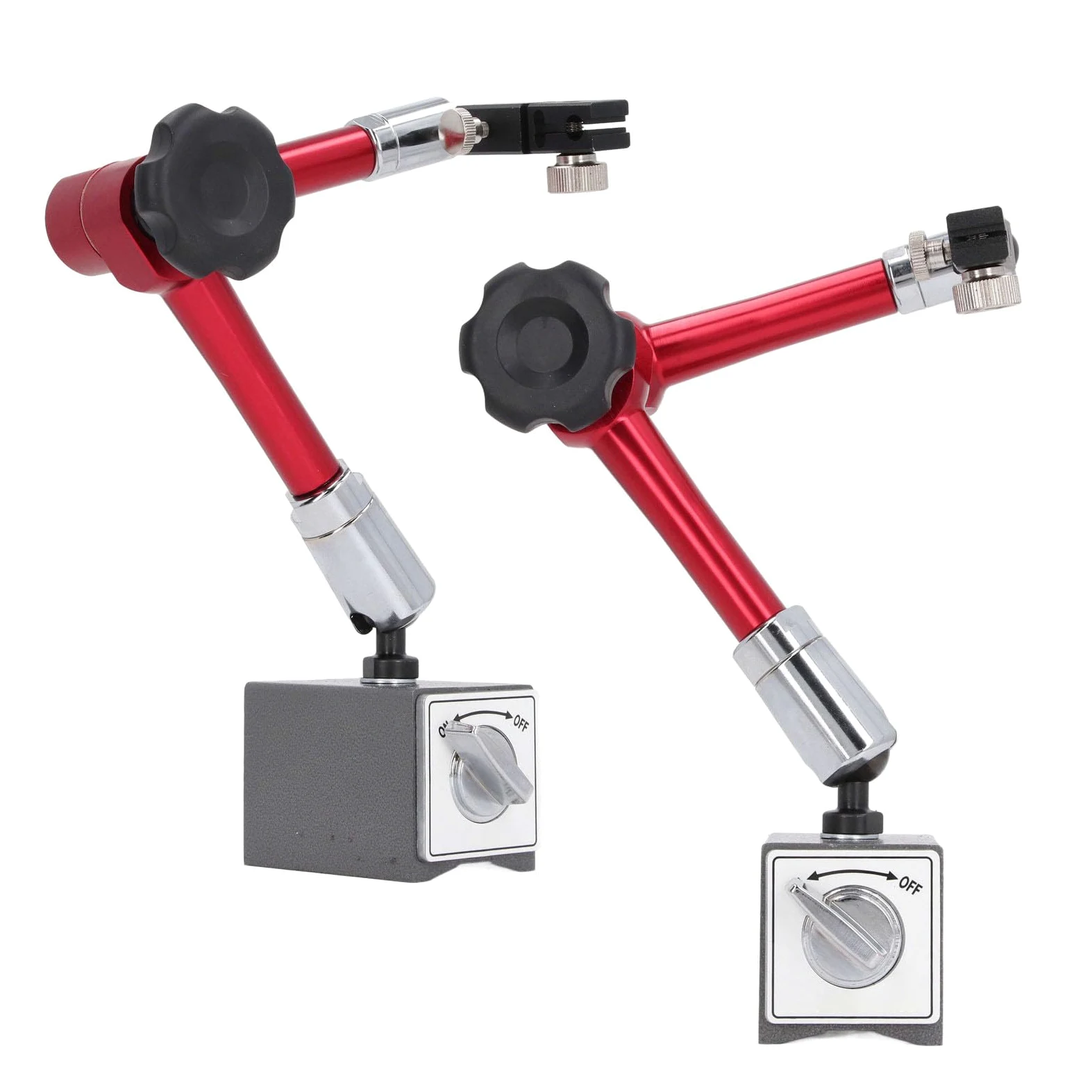 Soporte de base magnética Soporte de brazo flexible ajustable universal Soporte de brazo hidráulico para indicador de dial digital DK-H4
