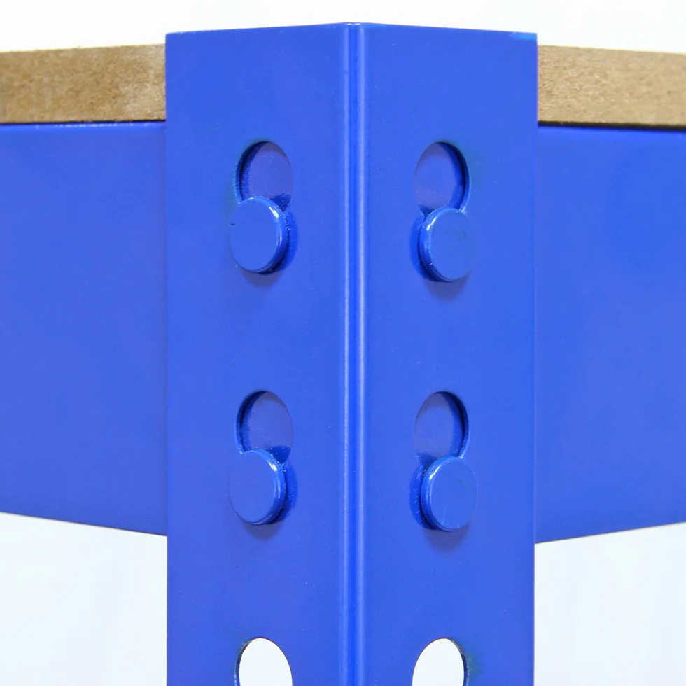 Mesa de Trabajo Metálica Q-Rax de Acero Sin Tornillos 120cm x 60cm x 90cm Banco de Trabajo Metálico