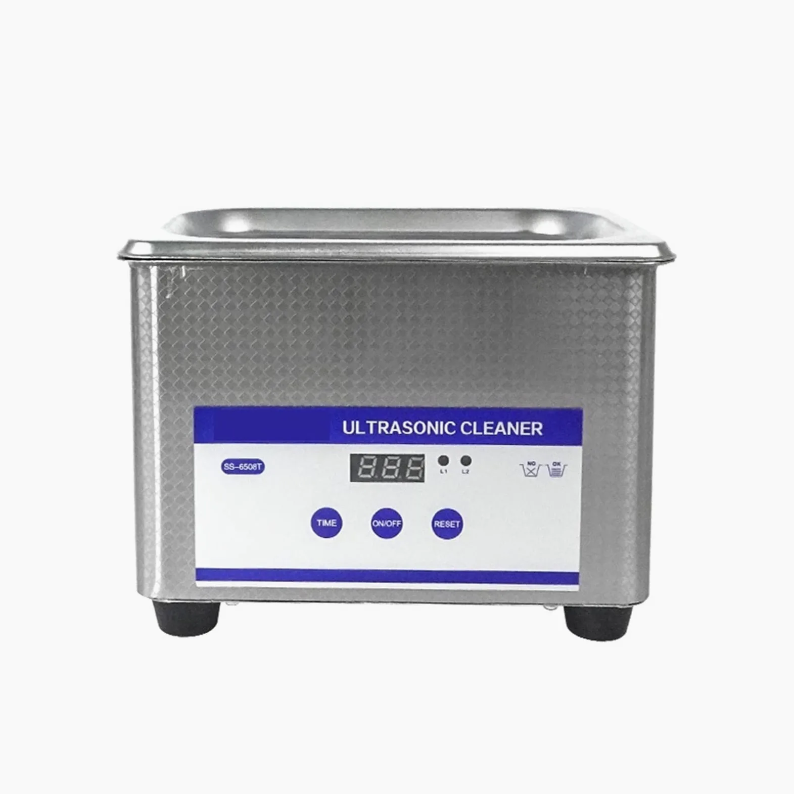 Limpiador ultrasónico Limpiador ultrasónico Capacidad 0.8L for placa base Pantalla LCD Chip Teléfono móvil Reloj Lente Cámara para uso diario