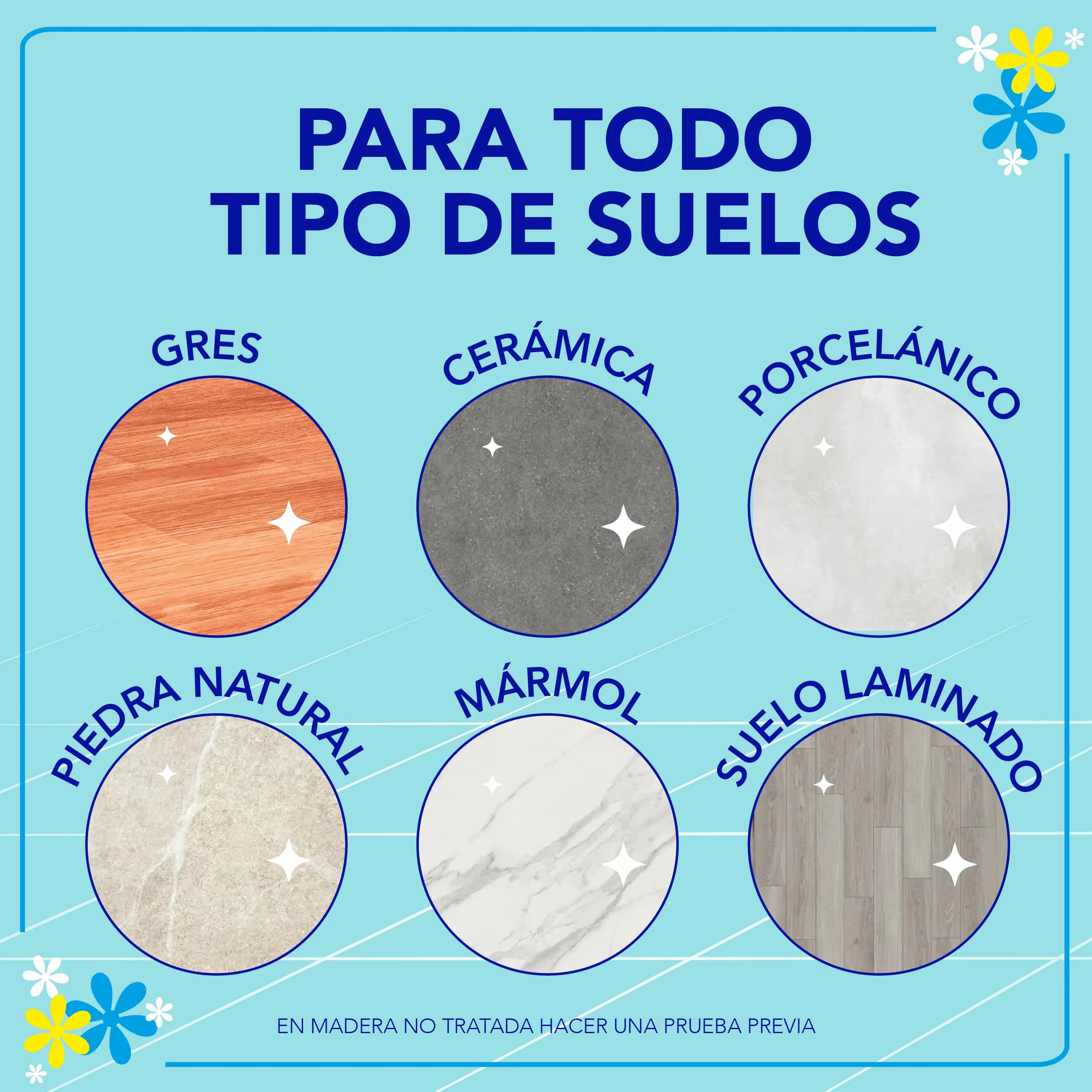 Asevi Fregasuelos Concentrado Aroma Flores Blancas pH Neutro 12 x 1 Litro