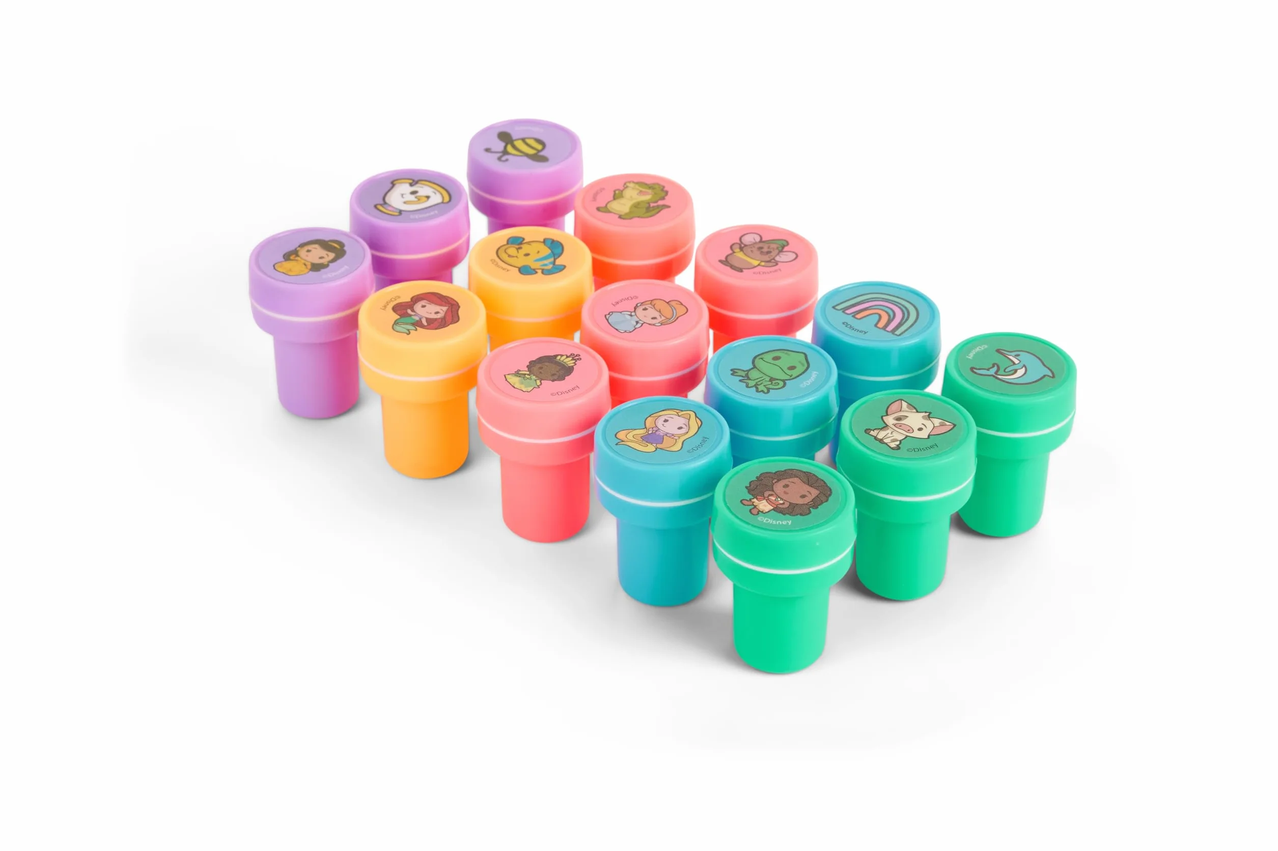 Disney Princess Sellos 15 piezas Set manualidades niñas 3 años