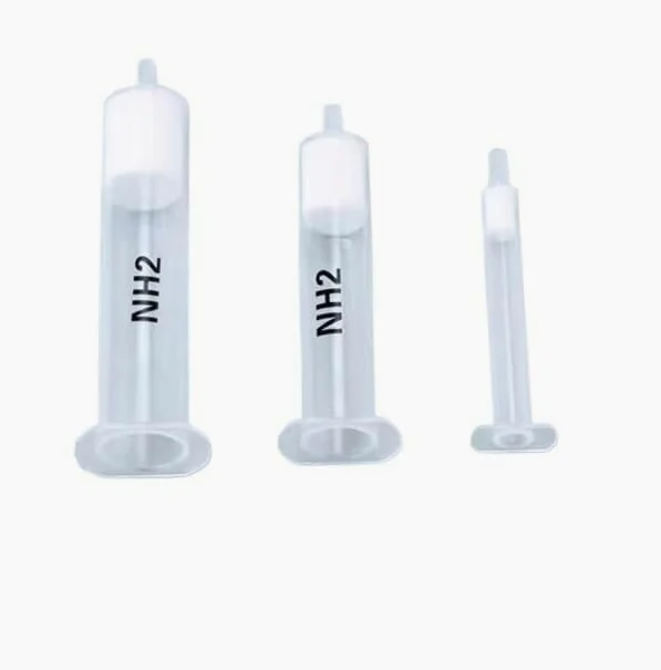 Cartucho NH2 SPE Extracción en fase sólida Columna SPE de aminopropilo Columna de cromatografía de relleno HPLC(250mgx6mlx30pieces)