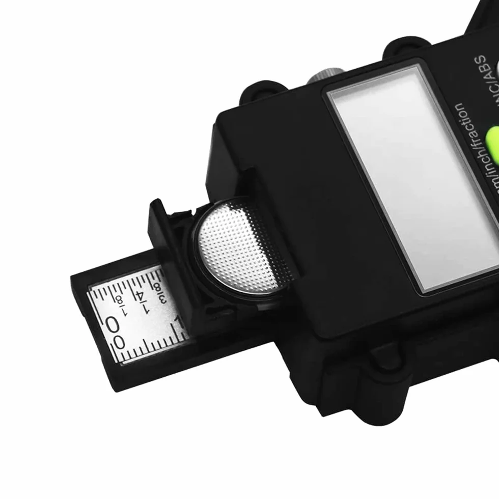 Medidor de altura digital magnético 80 mm Mini medidor de profundidad para sierra de mesa carpintería