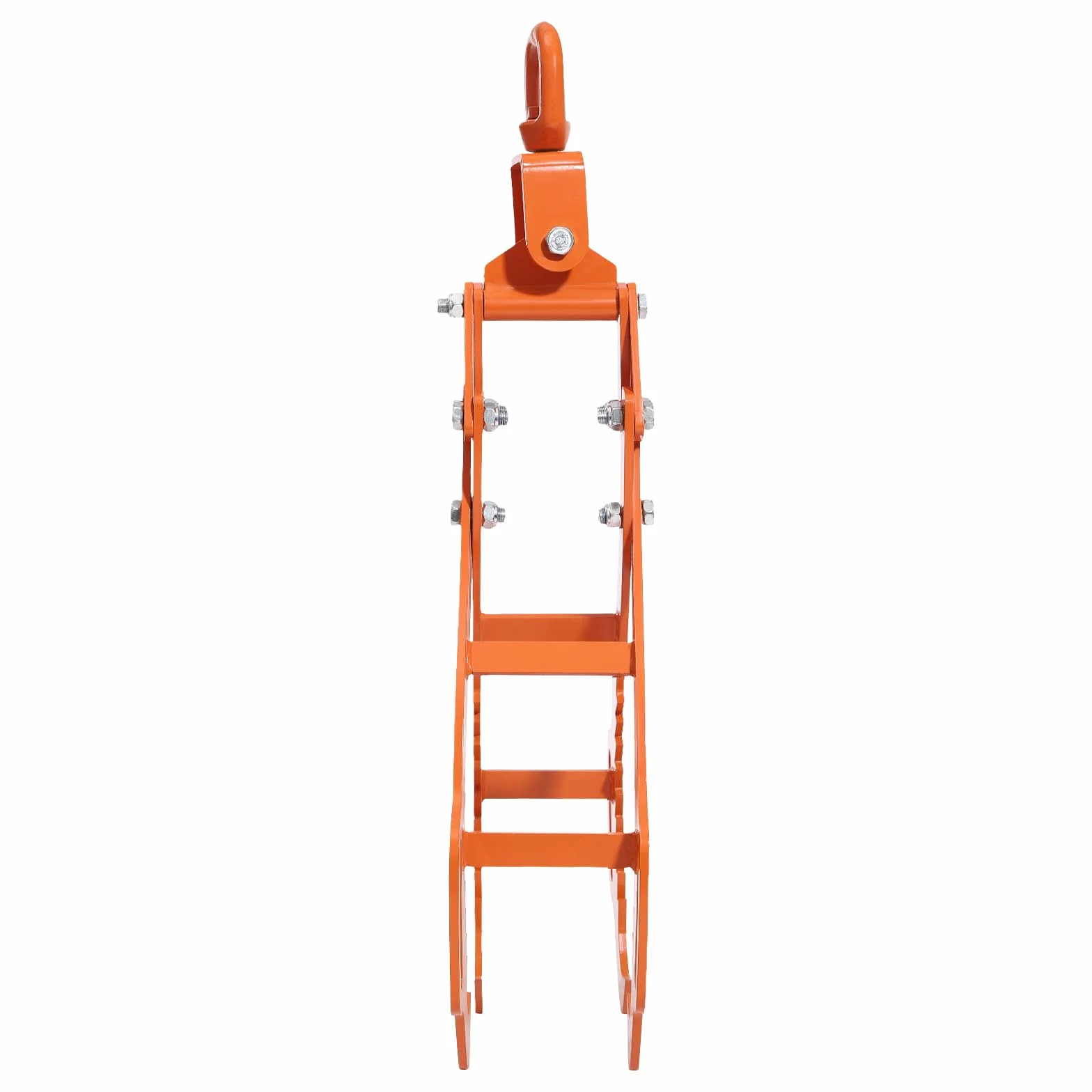 Alicates forestales para troncos de árboles, pinzas de madera de hasta 710 mm, pinzas para madera de acero, capacidad de carga de 1202 kg, alicates de arrastre con 4 mandriles para levantar