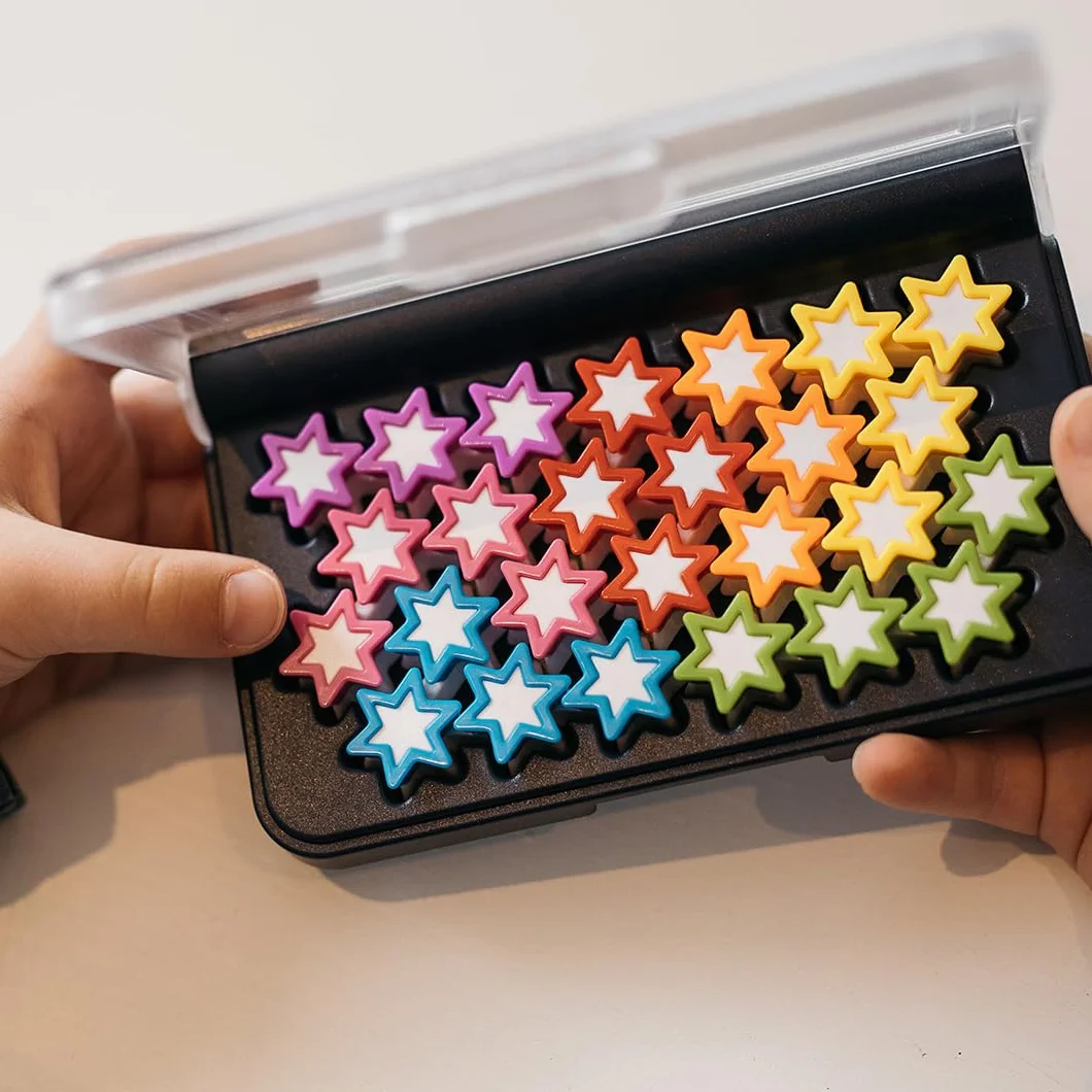 SmartGames IQ Stars Rompecabezas 120 Desafíos Juegos Educativos 6 Años+