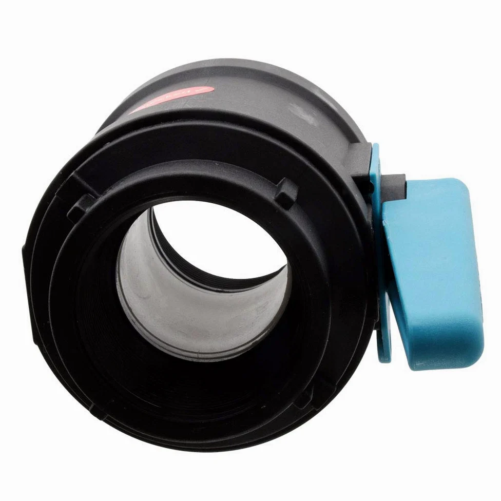 TRU-DESIGN PLASTICS, TD 58372 KS - Válvula de cierre de bola, 1 1/2", color azul