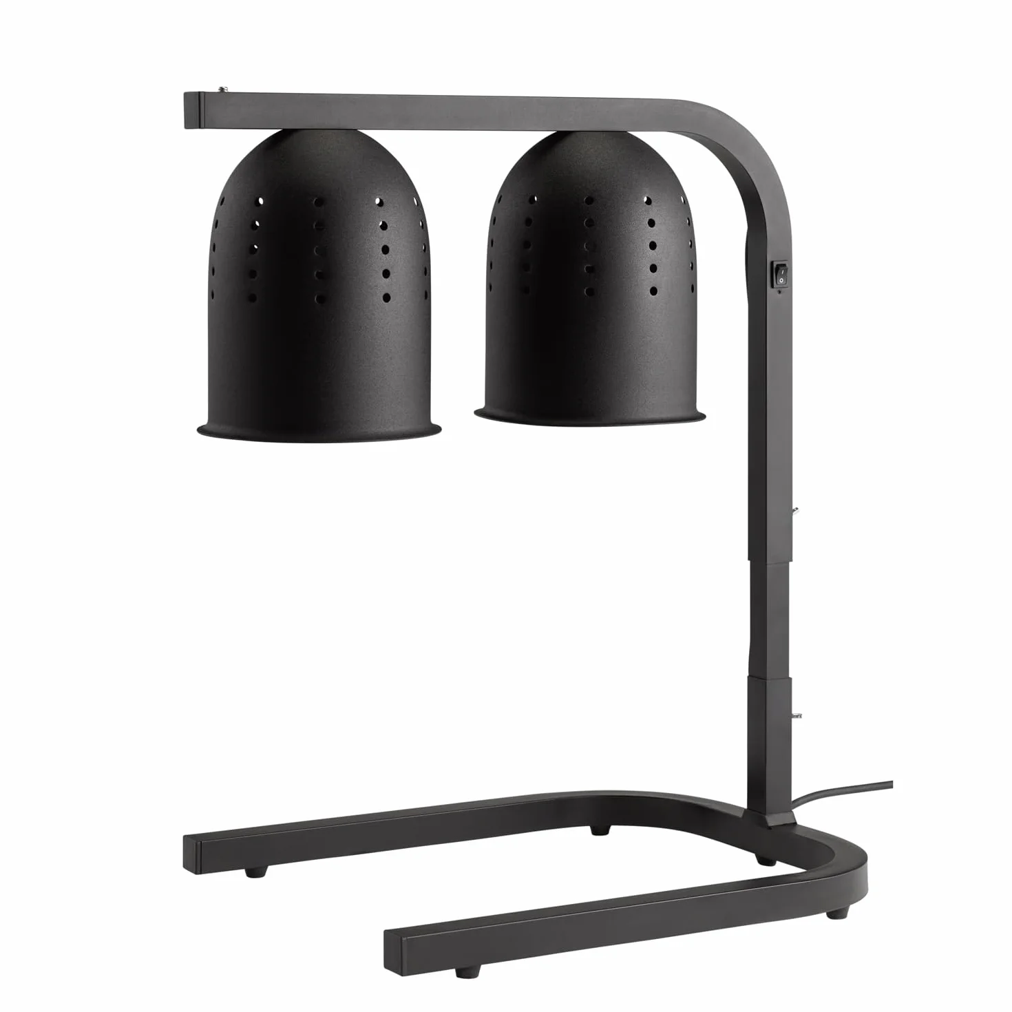 APS 12265 Lámpara de Calentamiento Infrarroja Regulable en Altura 50x35 cm 58-77.5 cm Calentador de Alimentos