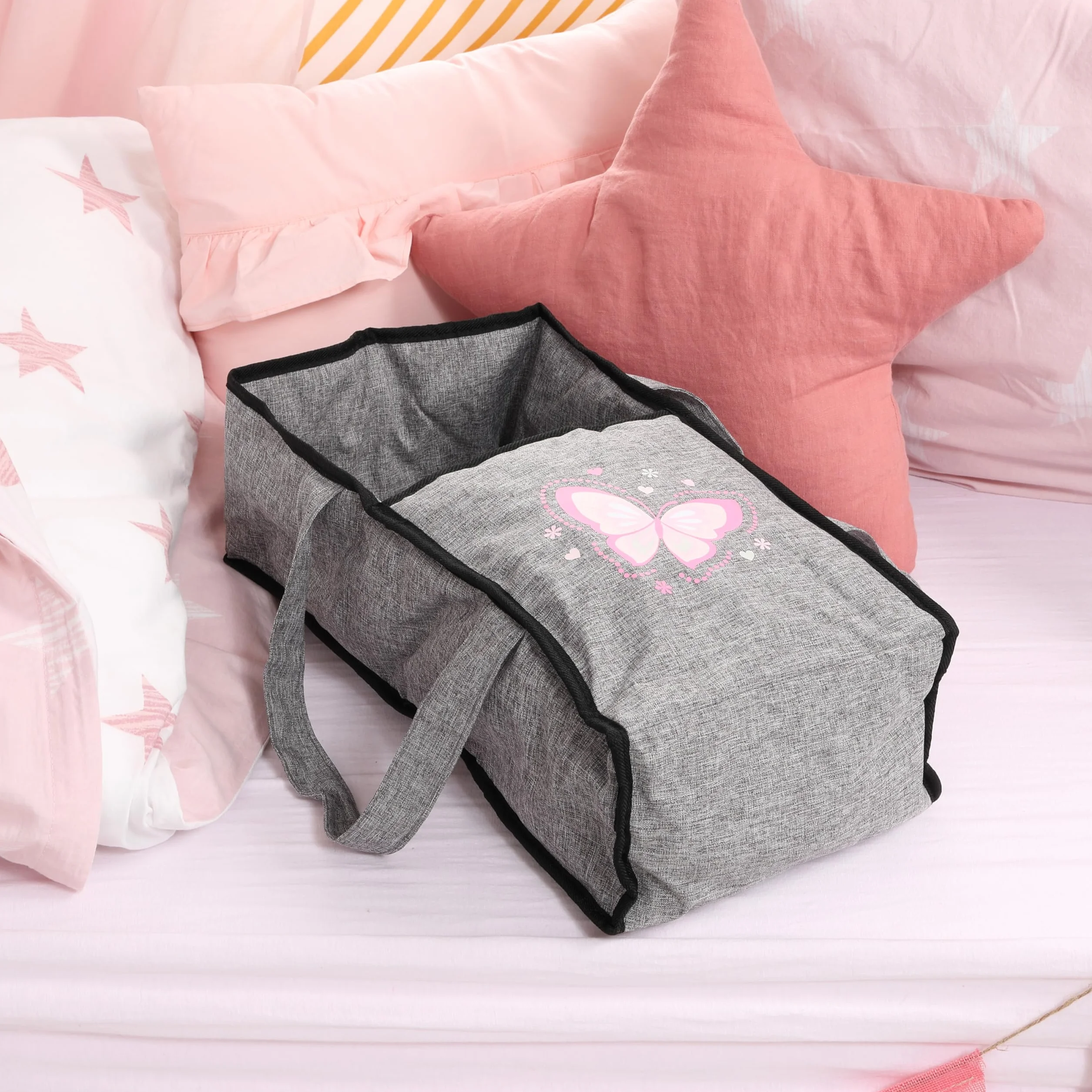 Bayer Design City Star Cochecito de muñecas Plegable Ajustable