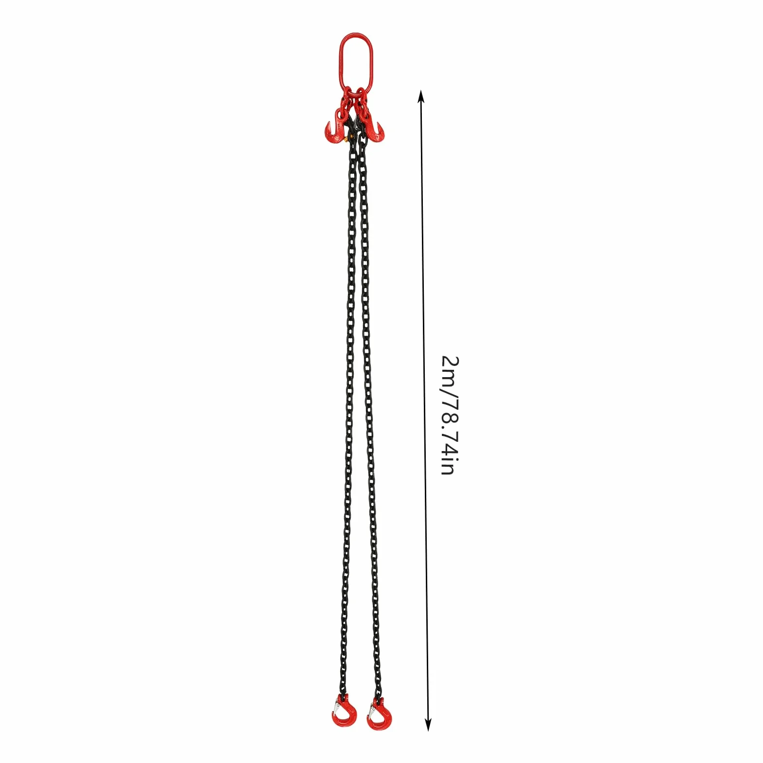 Cadena de acero de 2 hilos eslingas para grúas