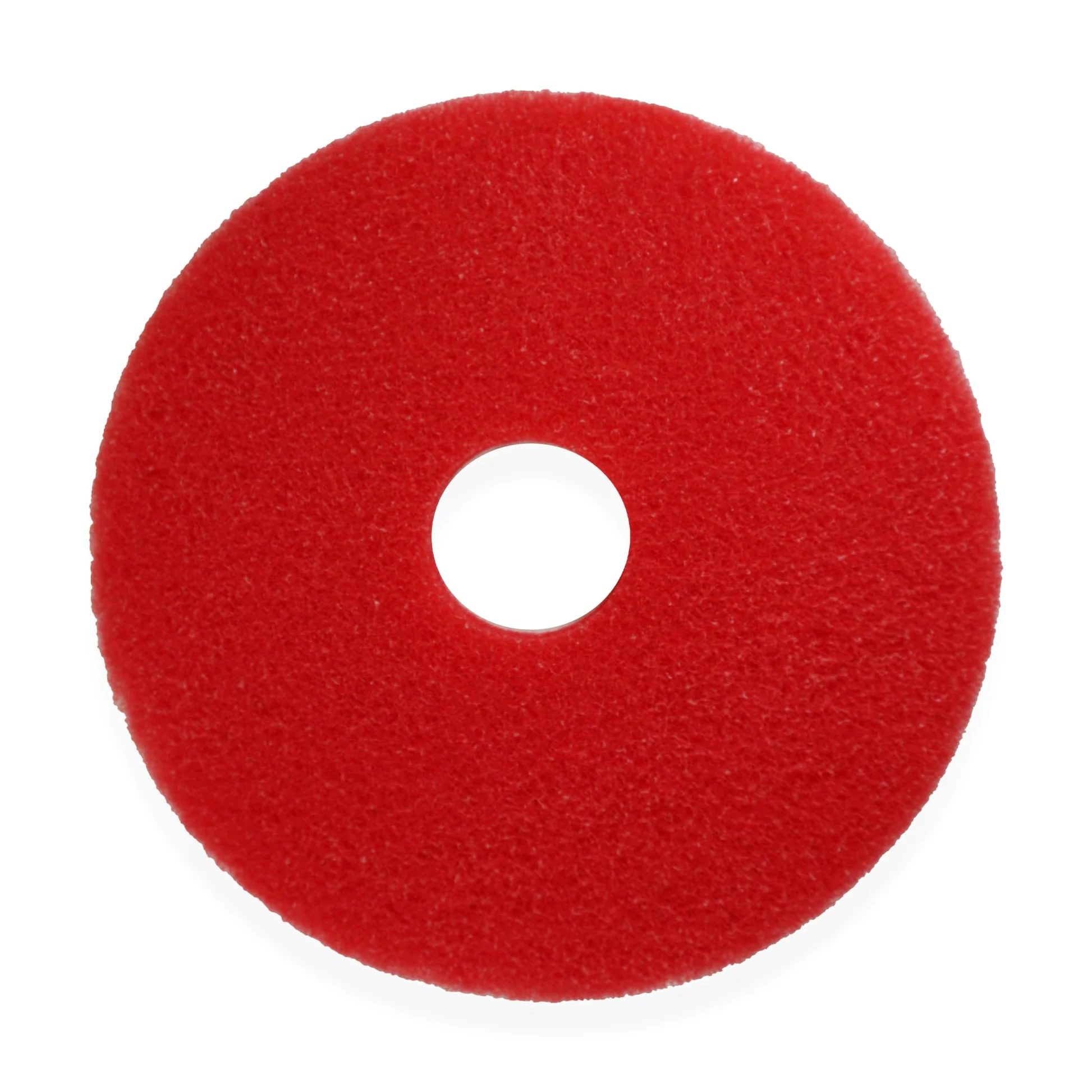 Superpad rojo 406 mm (16") - Disco de limpieza por pulverización para monolavadora y monolavadora - fricción suave para el mantenimiento regular del suelo