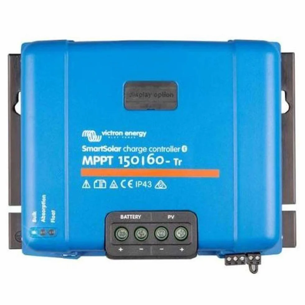 Victron Energy SmartSolar MPPT TR 150V 60 amperios 12/24/36/48-Voltios Controlador de Carga Solar (Bluetooth)