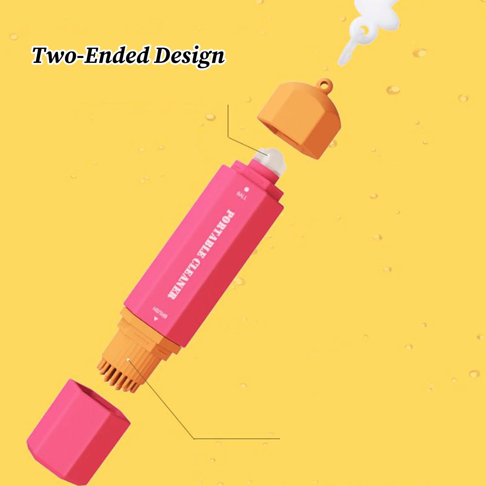 Lápiz quitamanchas portátil 15 ml para ropa, baño, lavandería