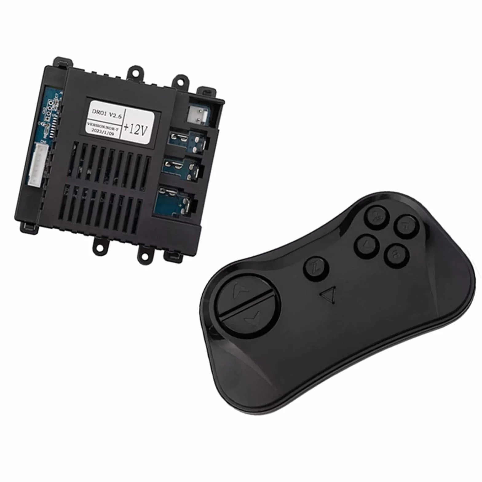 DR01 V2.6 Receptor de coche eléctrico para niños 12V 2,4 GHz ABS