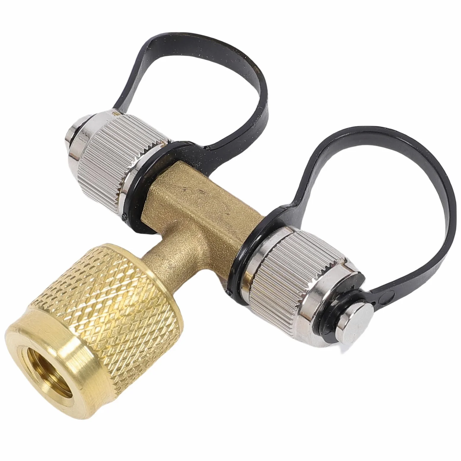 Haofy Medidor de Vacío Micrón, Manómetro de Micras 75000-0 Micrones Conexión Flare de 1/4 Pulgada, for Sistemas de Vacío