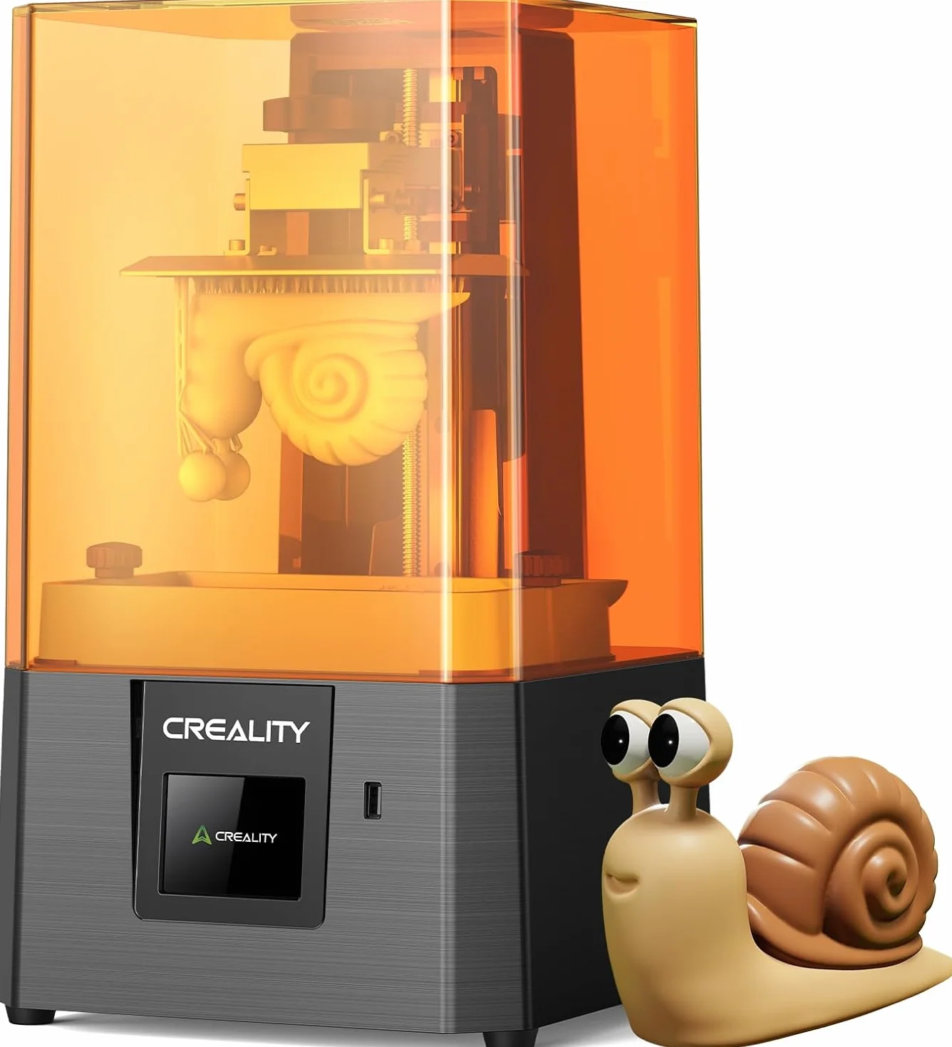 Creality Halot R6 Impresora 3D de Resina, 2K Pantalla LCD Monocromática, Fuente de Lluz Mejorada con Impresión de Alta Precisión, Flujo de Trabajo Simple Impresoras 3D de Resina para Principiantes