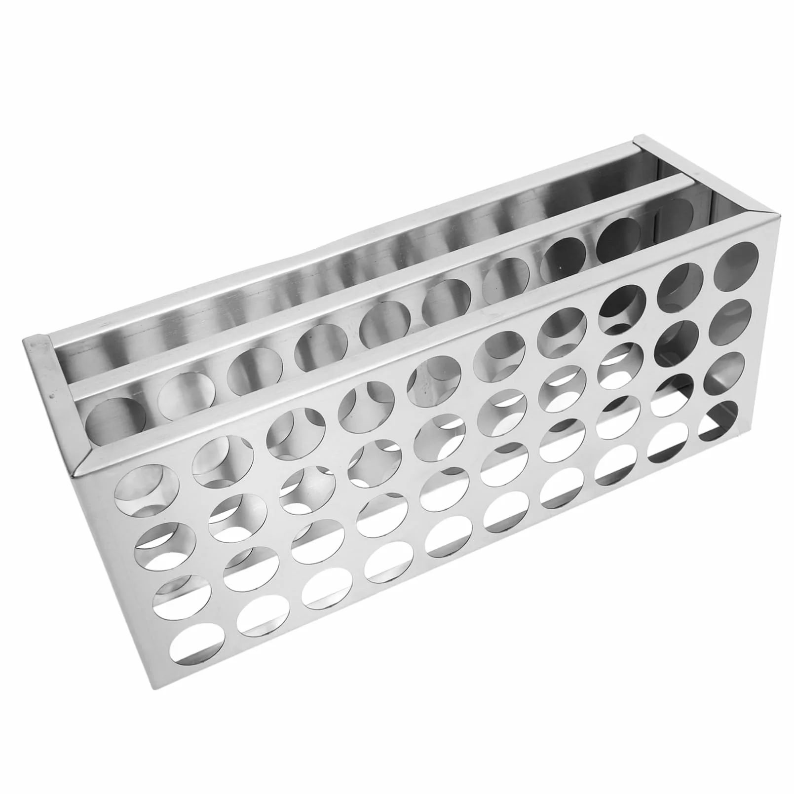 SOLUSTRE 4piezas Organizador De Tubos De De Slots Acero Inoxidable Soporte Para Tubos De Compatible De Diámetro Diseño Portátil y