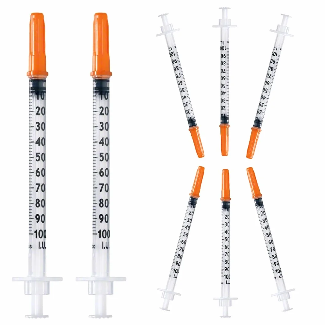 Tubos de plástico 1 ml/cc 31 g x 6 mm multiusos accesorios de laboratorio
