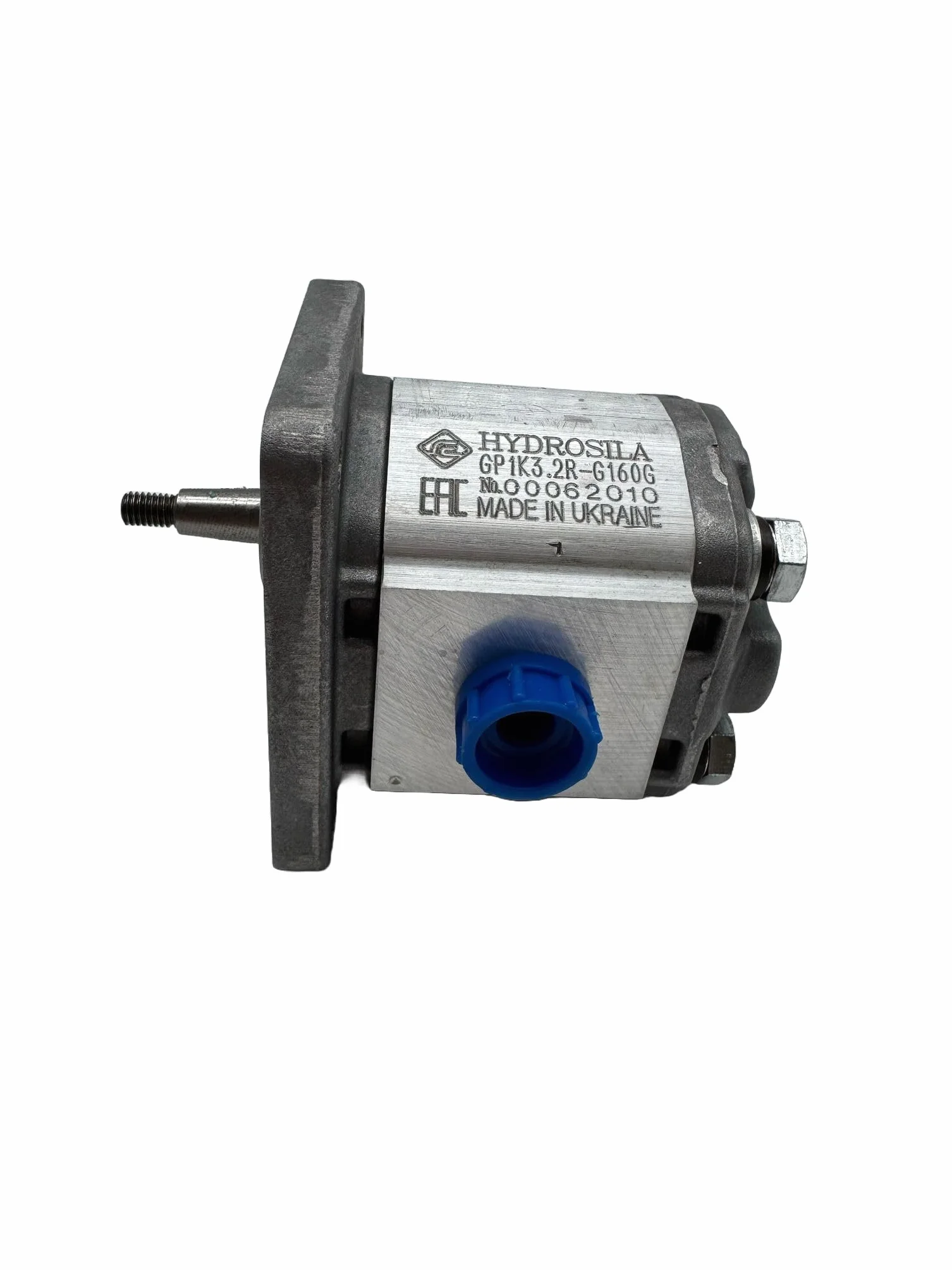 Bomba Hidráulica 4,8 L/min, Tipo de Eje - Cónico 1:8, Tipo de Puertos - GAS (BSP), Montaje Europeo marca Hydrosila. Bomba para Tractor, Bomba para Prensa Hidráulica