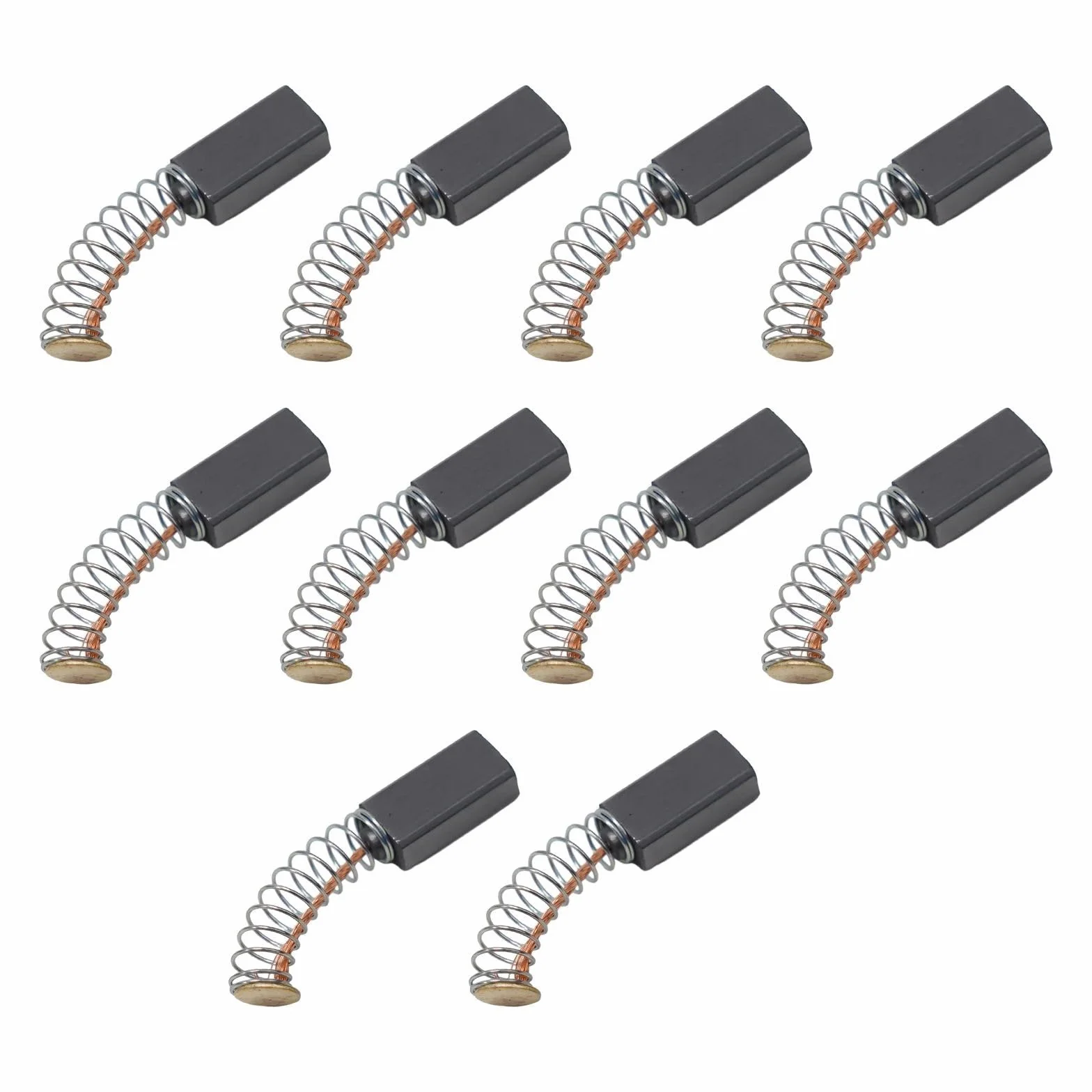 Escobillas de carbón para motores eléctricos 12x6x4 mm juego de 10