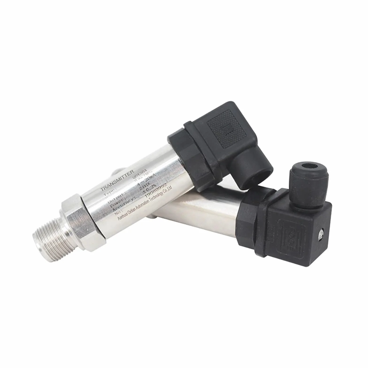Sensor de presión de agua Transmisor de sensor de presión G1/2 12-36 V 4-20 mA 0-10 V 0-600 bar 60 Mpa ss304 Transductor de presión de agua, aceite y aire 0-5 V RS485(0-10Mpa,4-20mA output)