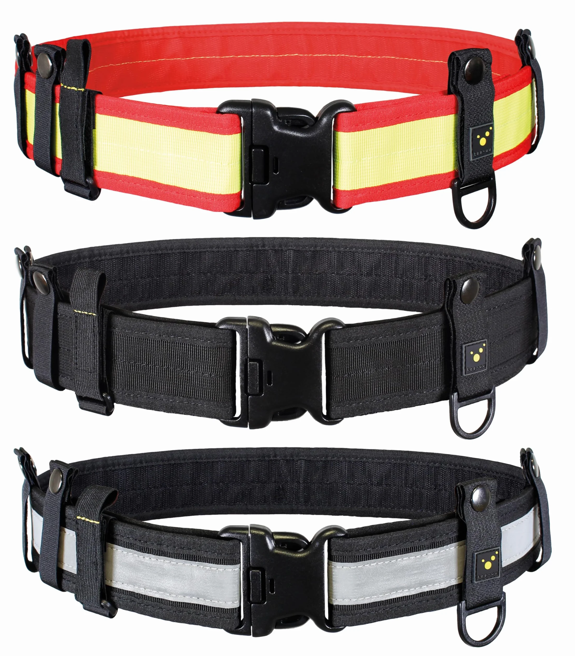 Cinturón para funda rojo tee-uu Red S-XXL