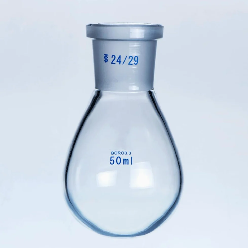 matraz de fondo redondo， Matraz de fondo redondo de una sola boca, de 5 a 1000 ml, de diferentes tamaños, for laboratorio.(1000ml 29-32)