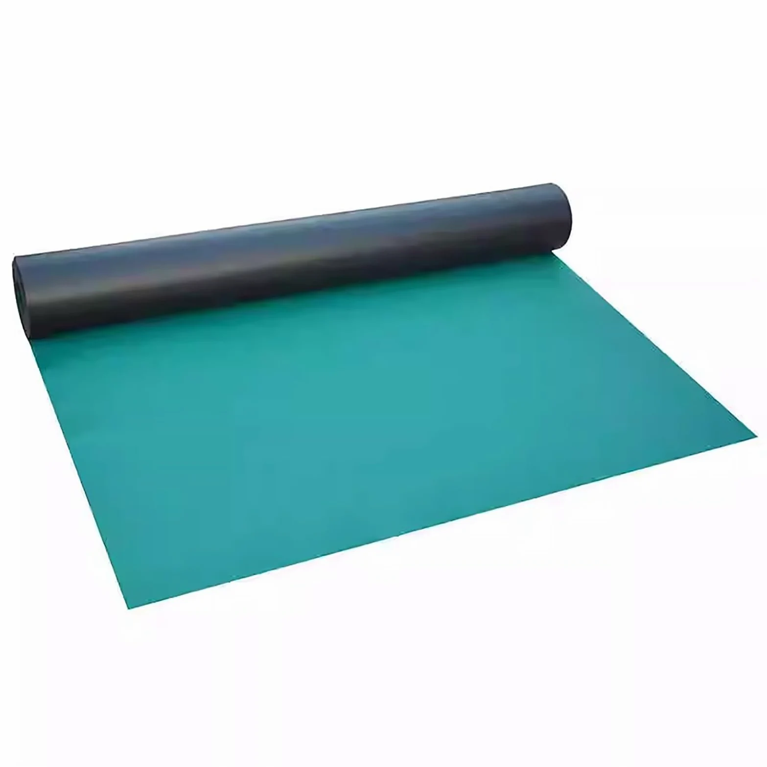 Tapete antiestático, 2 mm de espesor, verde, varios tamaños, tapete for mesa de laboratorio, tapete de goma for banco de trabajo de mantenimiento(0.8x1.2meter/2.6x3.9ft)
