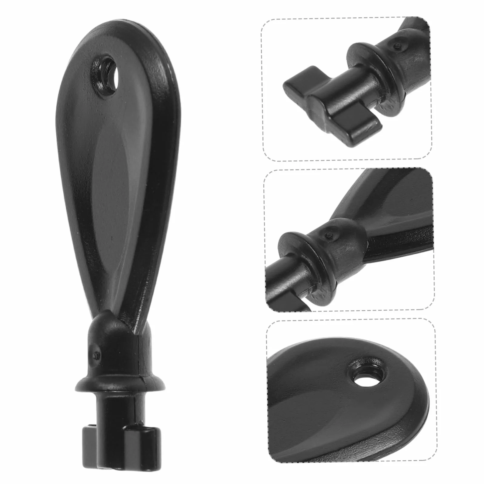 ABOOFAN Llave de Repuesto Abs Negro para Dispensador de Toallas de Papel Fuerte Conveniente Comercial