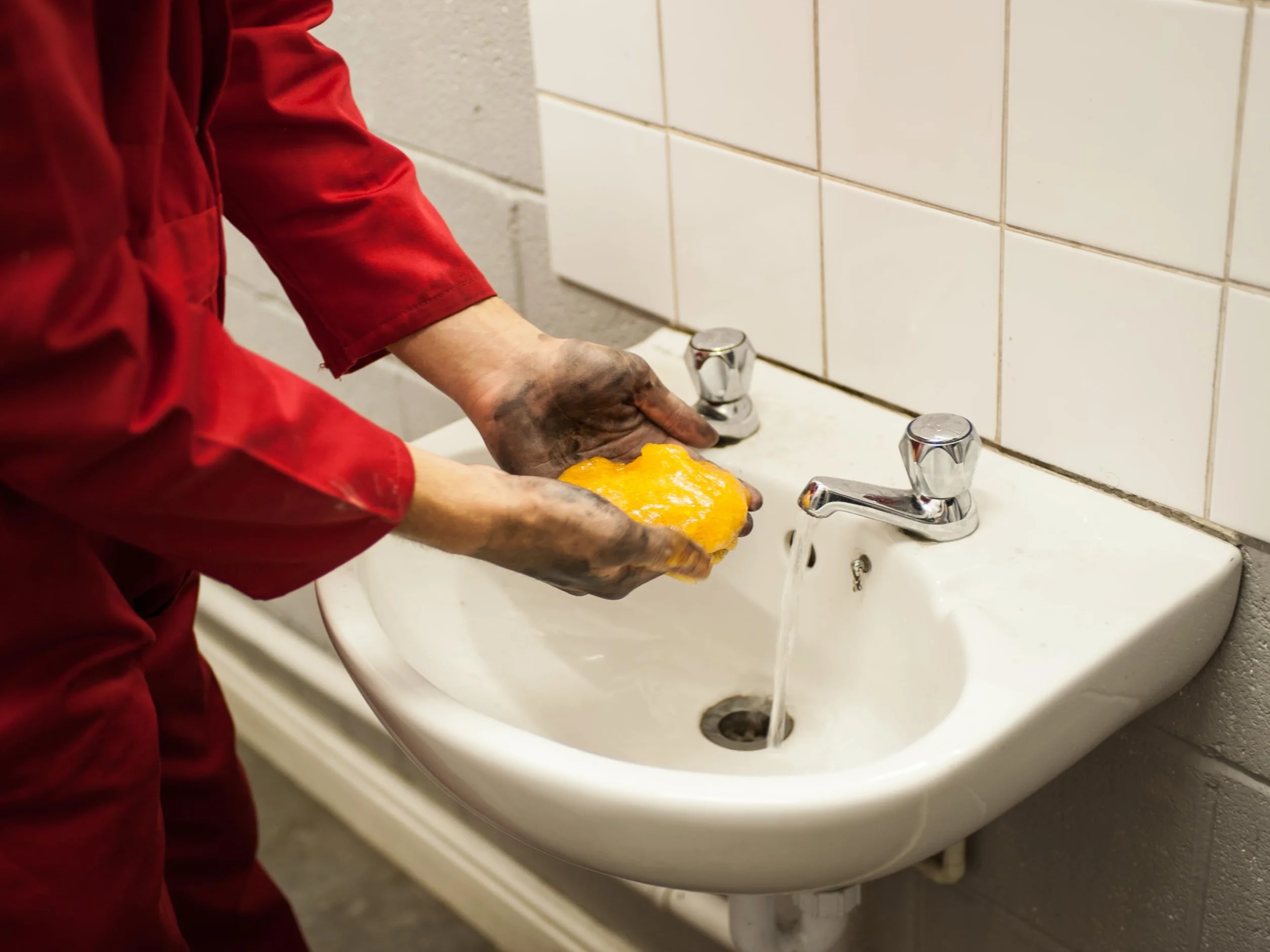 Swarfega Mano Limpiador Bomba 4L naranja