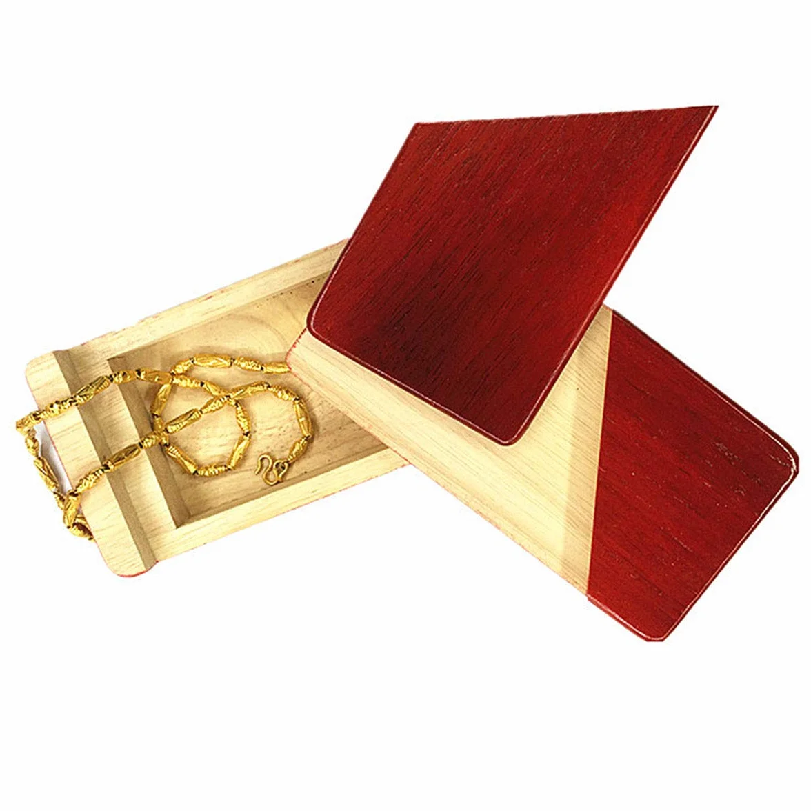 Magic Mysterious Box Secret Madera Rompecabezas Caja de Bloqueo Compartimiento Regalo