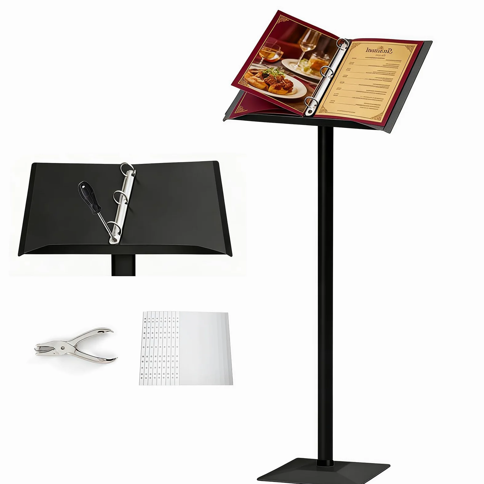 bimiti Placa de información con soporte