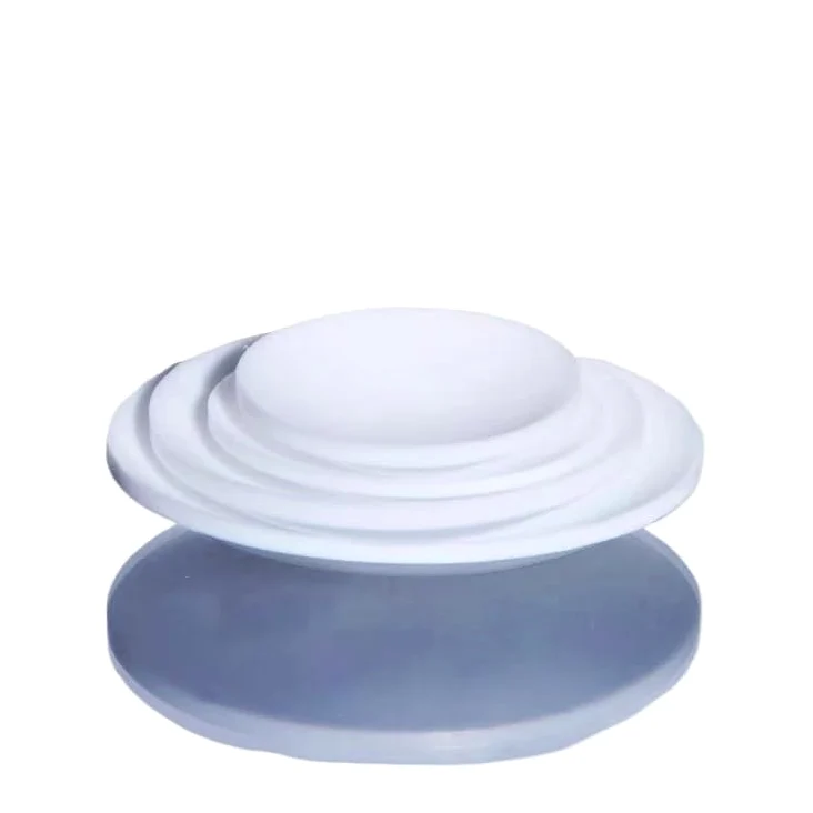 Vidrio de Reloj de PTFE for Laboratorio, Tapa de Vaso de precipitados de politetrafluoroetileno F4, Resistente a ácidos y álcalis y a Altas temperaturas(150mm 1 Piece)