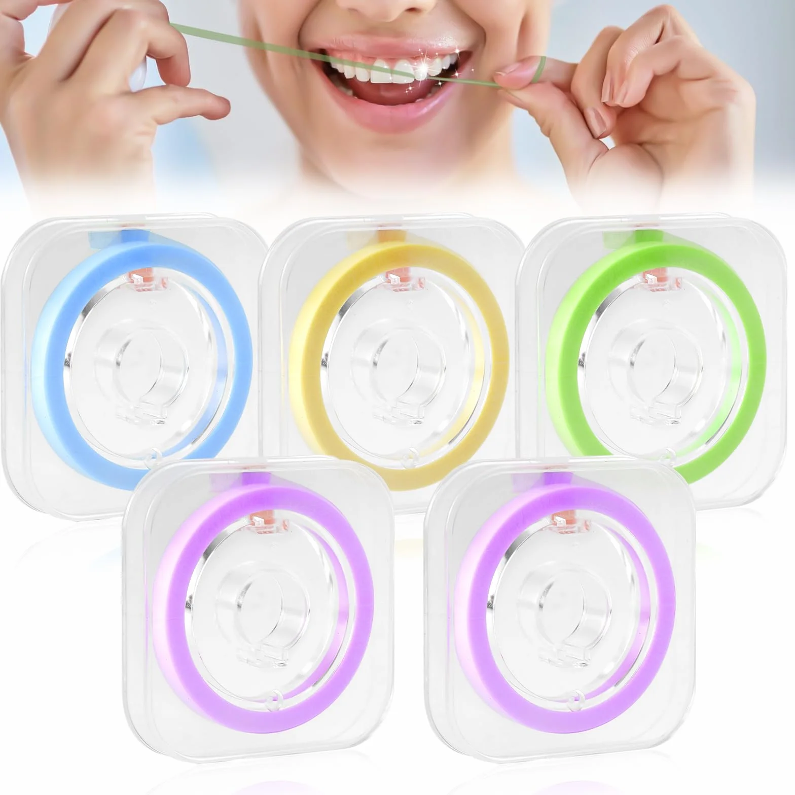 Papel de lija dental 4 mm x 6 m tiras finas 12/20/30/50 μm para espacios intermedios