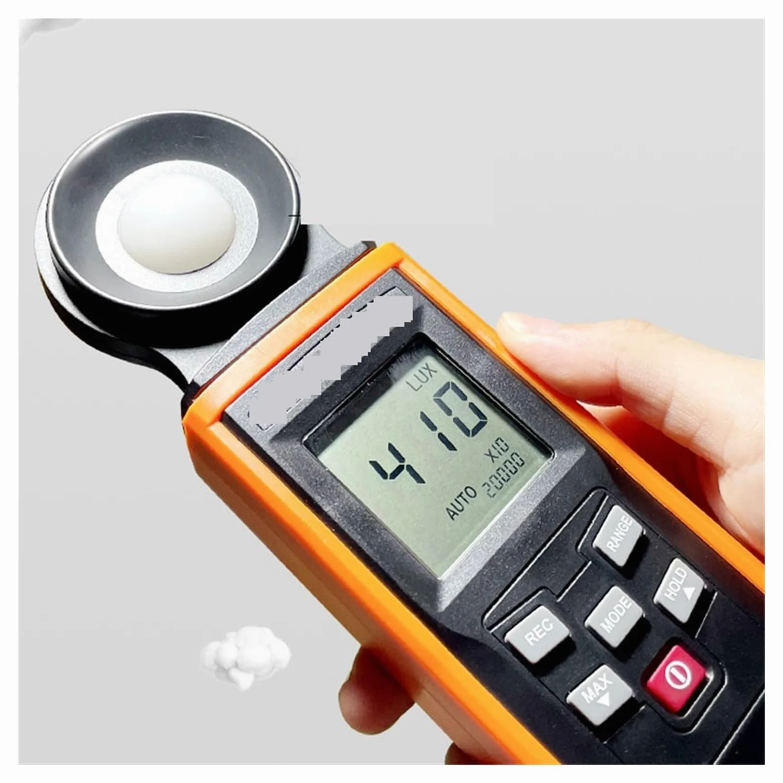 Herramienta de medición de Intensidad de iluminación y Brillo Luxómetro Profesional De La Industria 200000LUX Luxómetro Digital Preciso Fotografía Fotómetro Medidor De Luz Sonda Giratoria